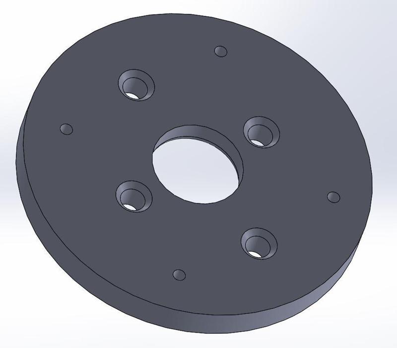 Lanyu / Volantex / Modster ASW28 Standard Motor mount for V1.0 and V2.0