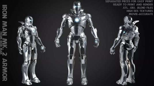Iron Man Mark 2 Armor for Cosplay