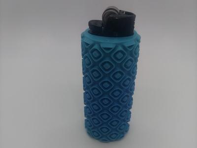 bic lighter sleeve pineapple