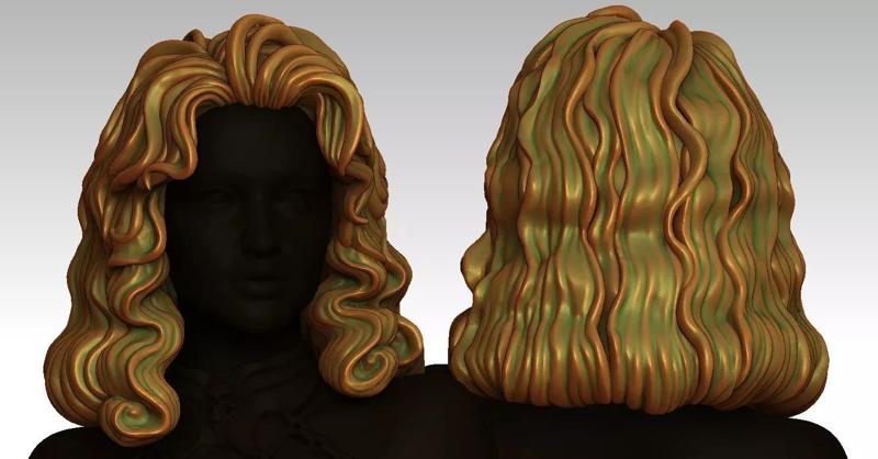 3D Hairstyles for girl V72