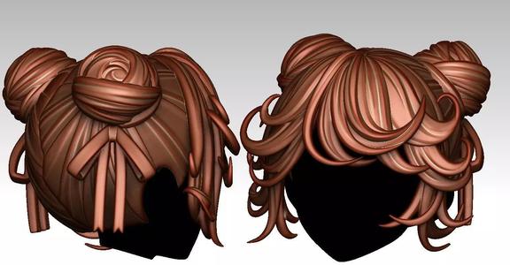 3D Hairstyles for Women V15