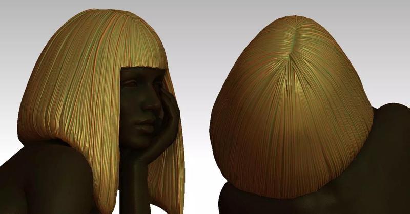 3D Hairstyles for Women V02