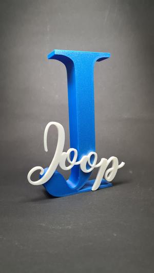 Name Joop / Letter / Letter J