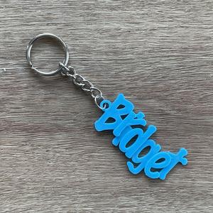 Bridget & Bridgy Keychain
