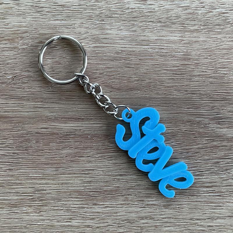 Steve & Stevie Keychain