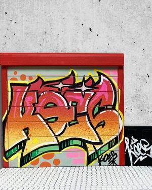 Graffiti Wall Diorama