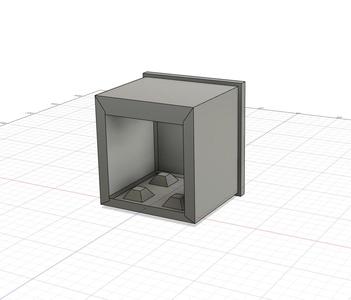 1/10 1/14 1/16 scale - Interlocking Concrete Block 800mm Mold Mould