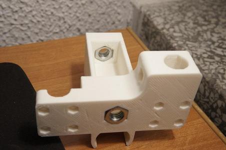 X-ends for Mendel90 12mm (2 nuts and repair cutting with Slic3r)