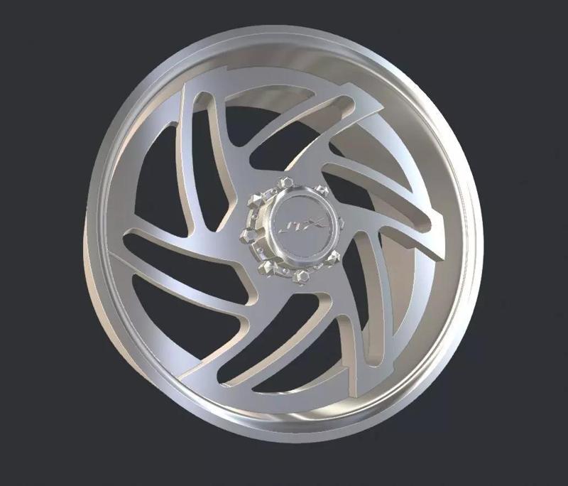 JTX Forged Turbo Wheel printable