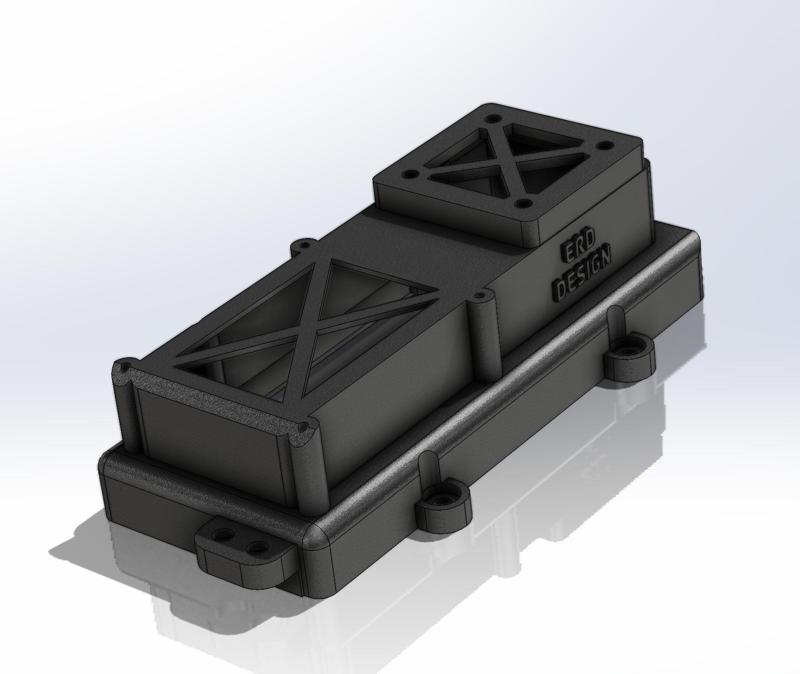 Tamiya XV-01 Lifted ESC Cover Boxes