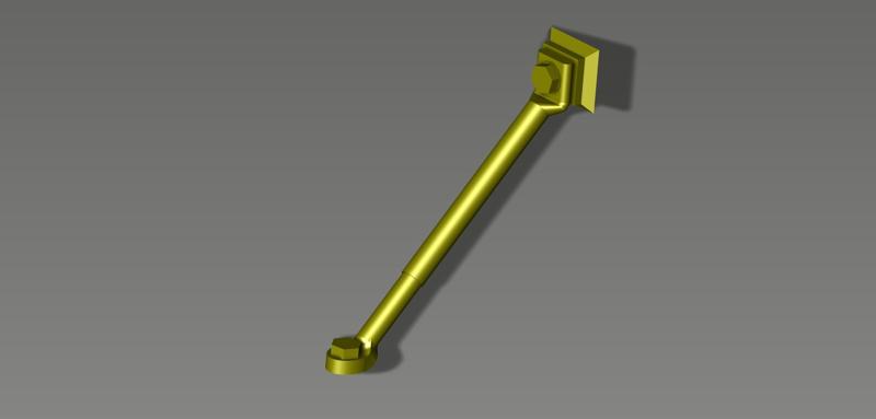 1/35 Scale M4A1E8 Fender Turnbuckles
