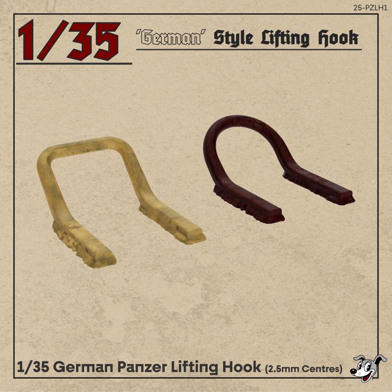 1/35 Panzer Lifting Hooks 25-PZ-LH1