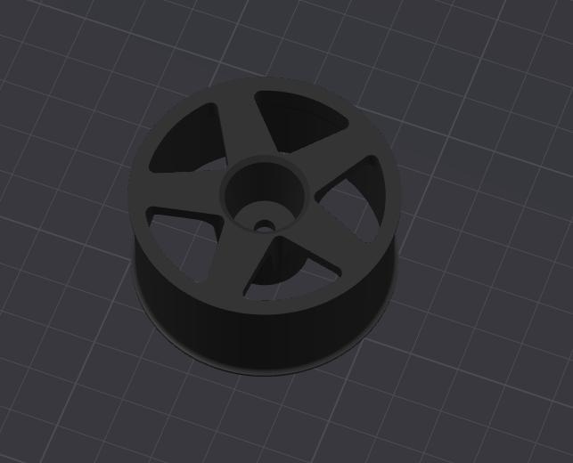 1:10 Tamiya 26 Offset rim