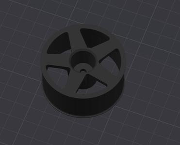 1:10 Tamiya 26 Offset rim