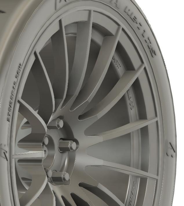 1/24 19x9.5/19x10.5 Enkei RS05RR wheels set for Toyota GR Supra