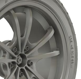 1/24 16x8/17x9 Mugen MF10 wheels set for NSX NA1 / NA2