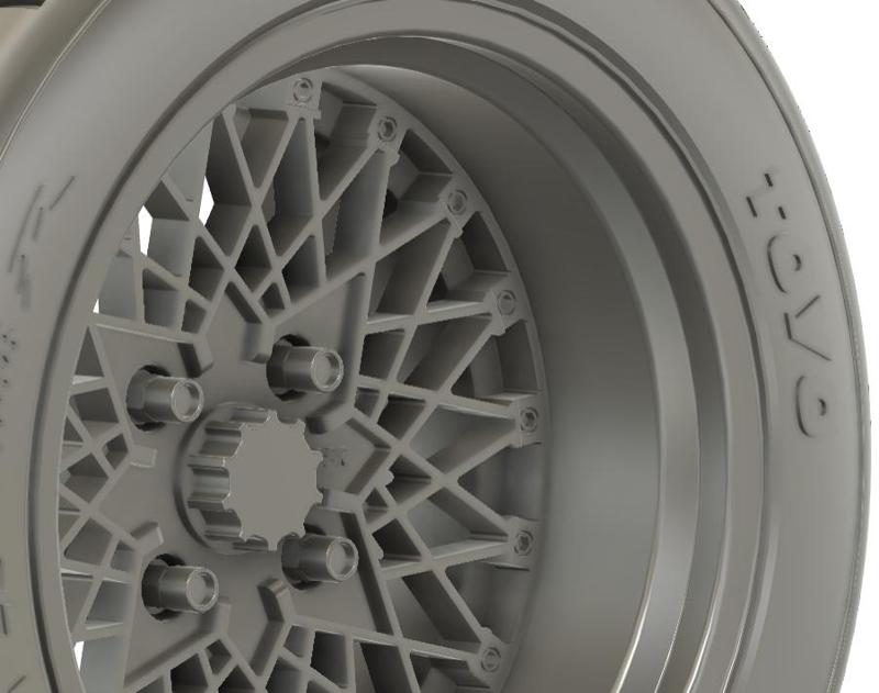 1/24 15x8 SSR Formula Mash wheels