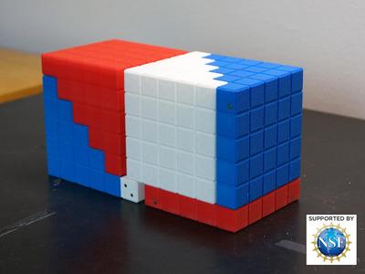 Square Pyramidal Numbers Puzzle Manipulative