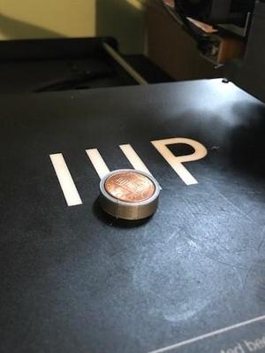 Fidget Spinner Enclosed Penny Weight