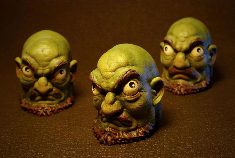 Kashira Green head minions