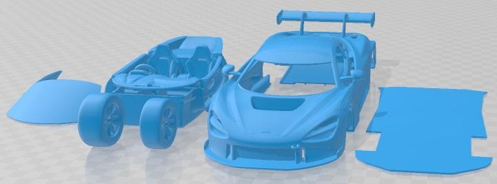 Mclaren 720S GT3 2019 Printable Car