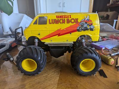 Tamiya Lunchbox - Improved Battery Compartment