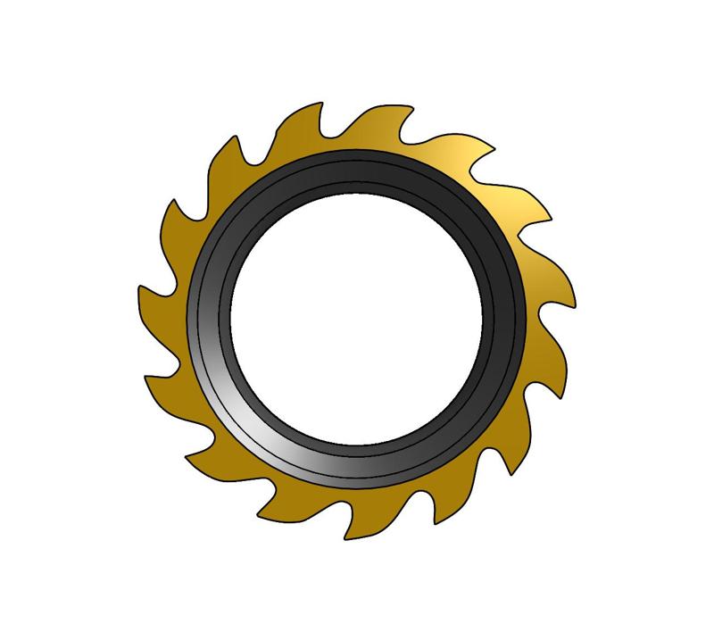 5/8” Saw Blade Tunnels