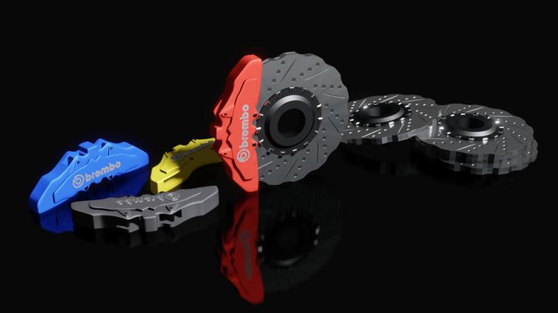 BRAKE DISC + CALIPER