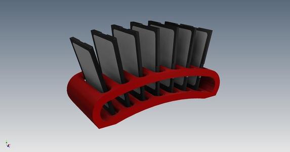 Desktop SD Card Rack