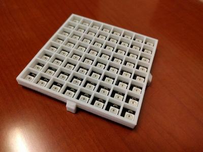NeoPixel 8x8 Grid Diffuser