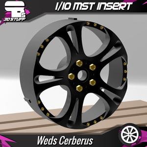 1/10 - Weds Cerberus RC rim (MST insert)