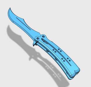 Butterfly knife  Cs:Go (m3)