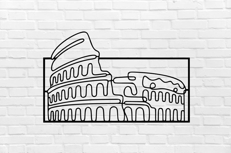 WALL DECORATION Colosseum rome