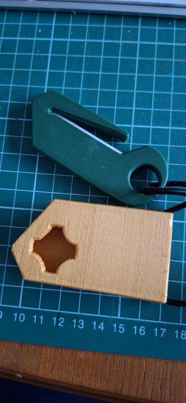 Sheath and GoPro spanner for Line Cutter