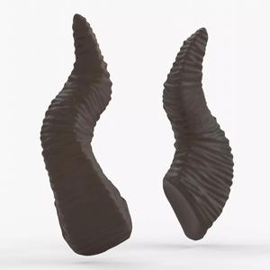 Medium Wiggle Horns - Wanda