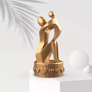 Mothers Day Sculpture - 3D Mother and Child Decor
