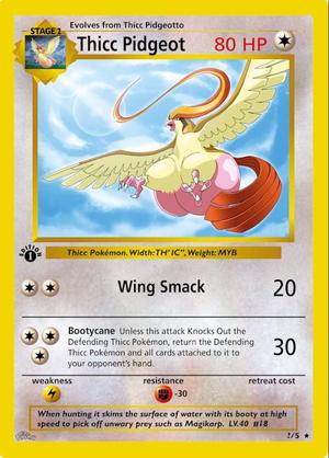 thicc pidgeot
