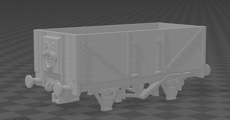 HO/OO Scale TTTE Private Owner "Rick" 7-Plank Wagon NEM