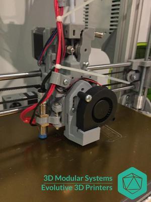 Scalar - Adjustable Inductive probe support for AllInOne Hot End Support