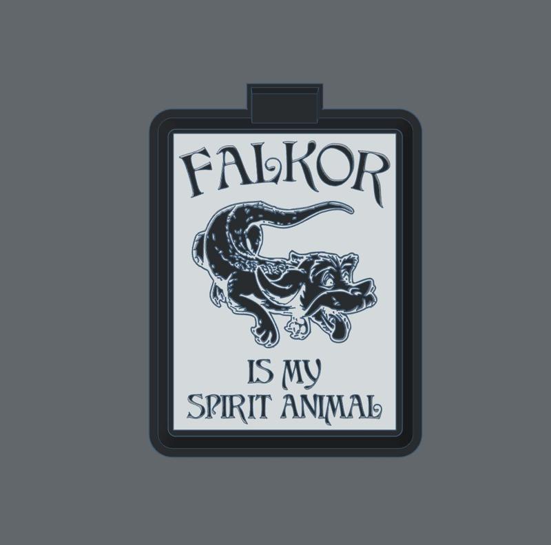 Falkor is my Spirit Animal- Freshie Mold Housing