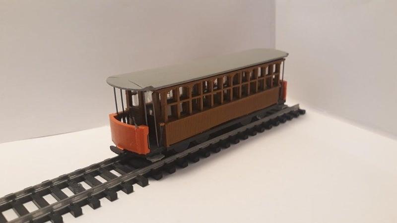 Soller tram trailer in H0 / HO