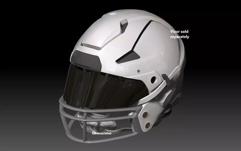 NFL Riddell AXIOM helmet with padding