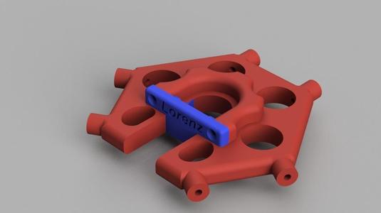 E3D Lowrider Mount for Rostock Max V2