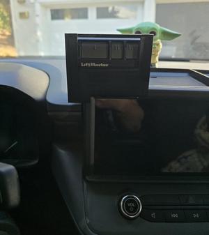 Easy Mounting Solution for LiftMaster Garage Remote in Ford Maverick
