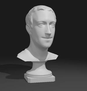 Mark Zuckerberg Portrait