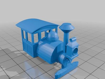 "Betsy" 0-4-0 Porter B-S  (Hon30) (short spark arrester and cheaper motor mod remix)
