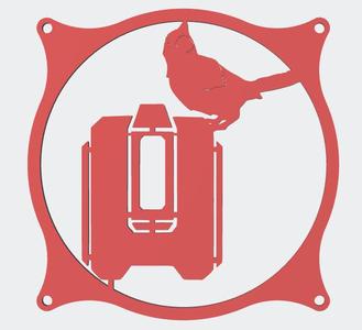 Overwatch Bastion 120mm Fan Cover