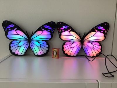 Large Neopixel Butterfly
