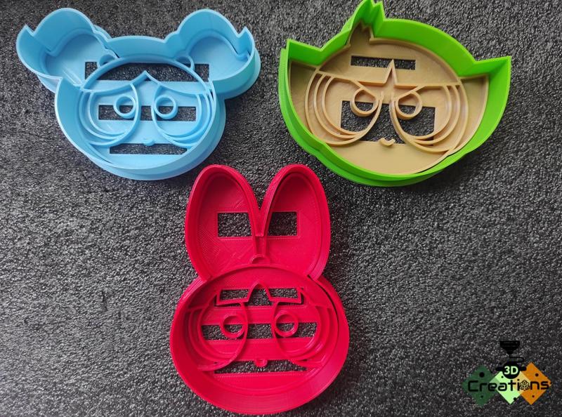 COOKIE CUTTER SUPER POWERPUFF GIRLS