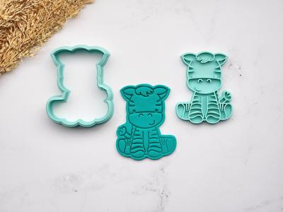 Zebra Cookie Cutter Jungle Animal